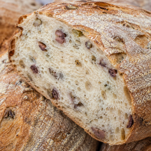 Kalamata Sourdough Bread, Kalamata olives, sourdough bread, Cakella, Cape Town, Olive and Oregano Sourdough Bread